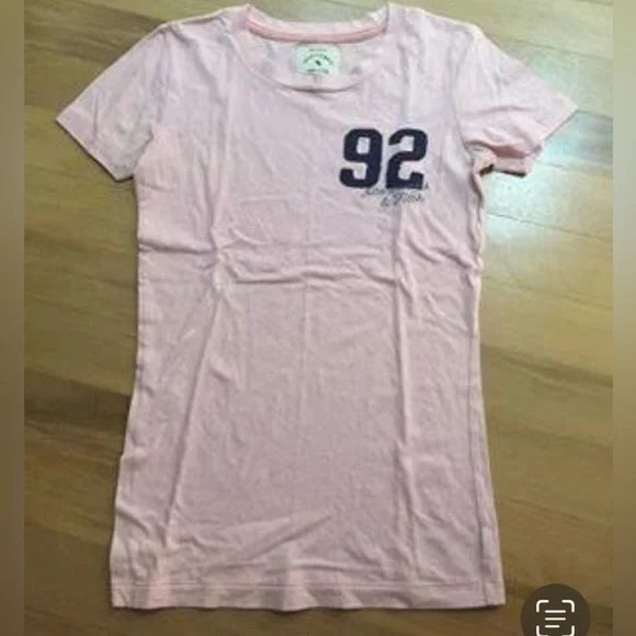 Abercrombie & Fitch Girls T-shirt light pink - Picture 2 of 2